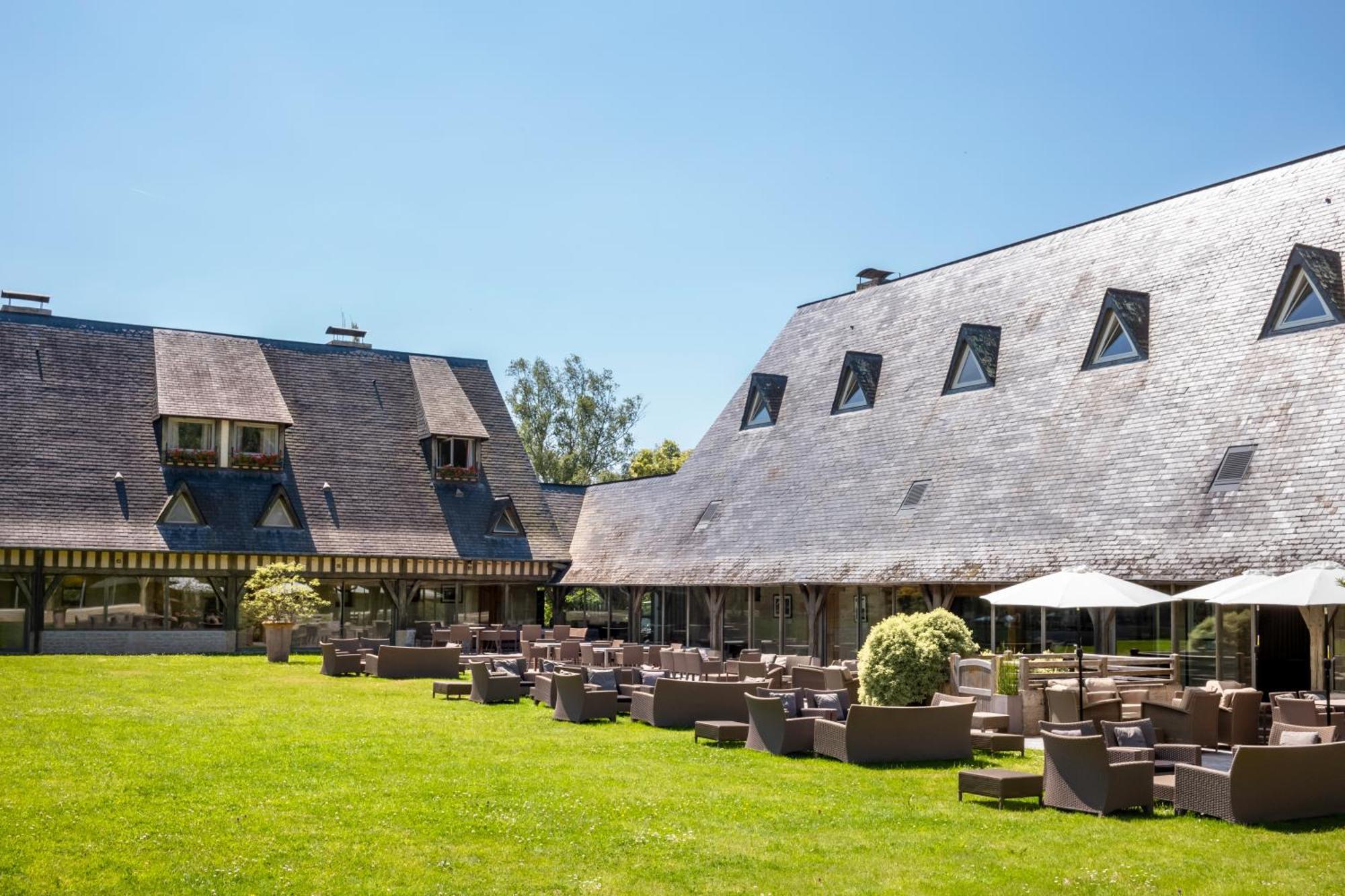 Les Manoirs De Tourgeville Deauville Exterior photo